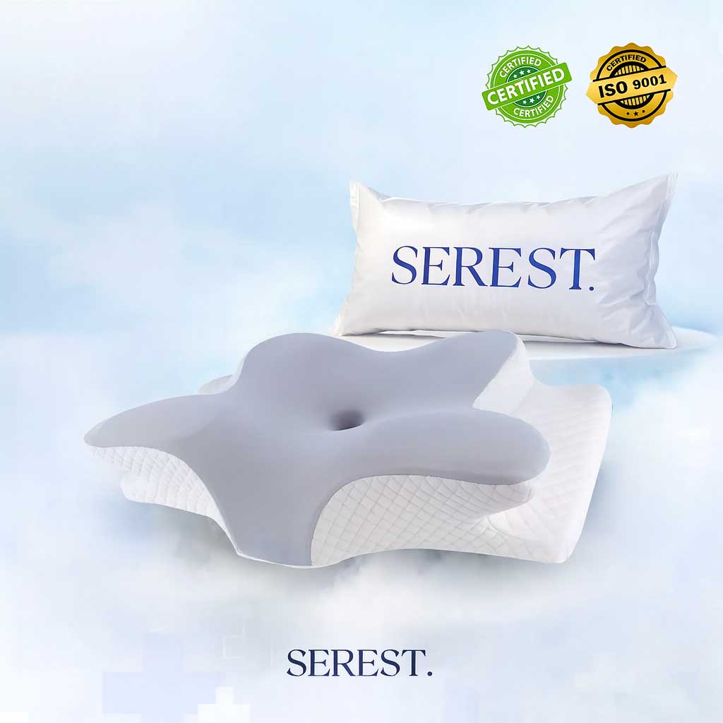 SEREST. Boost – Ergonomic Pillow with Enhanced Thickness