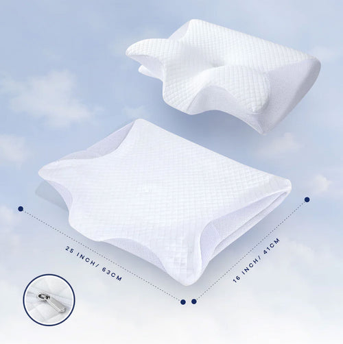 Breathable Soft Microfiber Pillowcase for Cervical Relief SEREST.