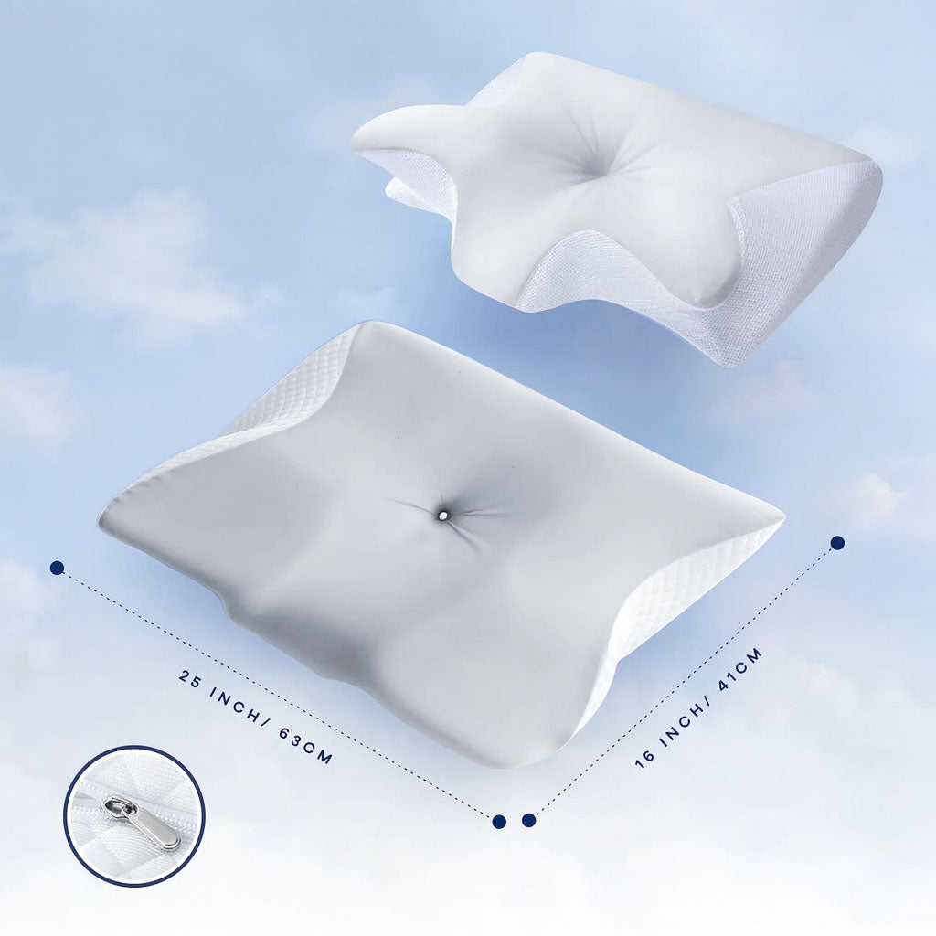 Refreshing Ice Silk Pillowcase for Cervical Relief SEREST.