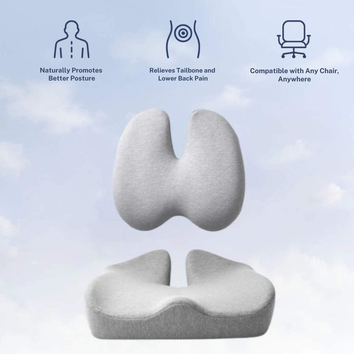 OrthoEase SEREST. – Posture Support Office Cushion